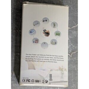 NEW 4-in-1 Wireless Key Finder Remote w/ 4 Receivers. Batteries are Included.